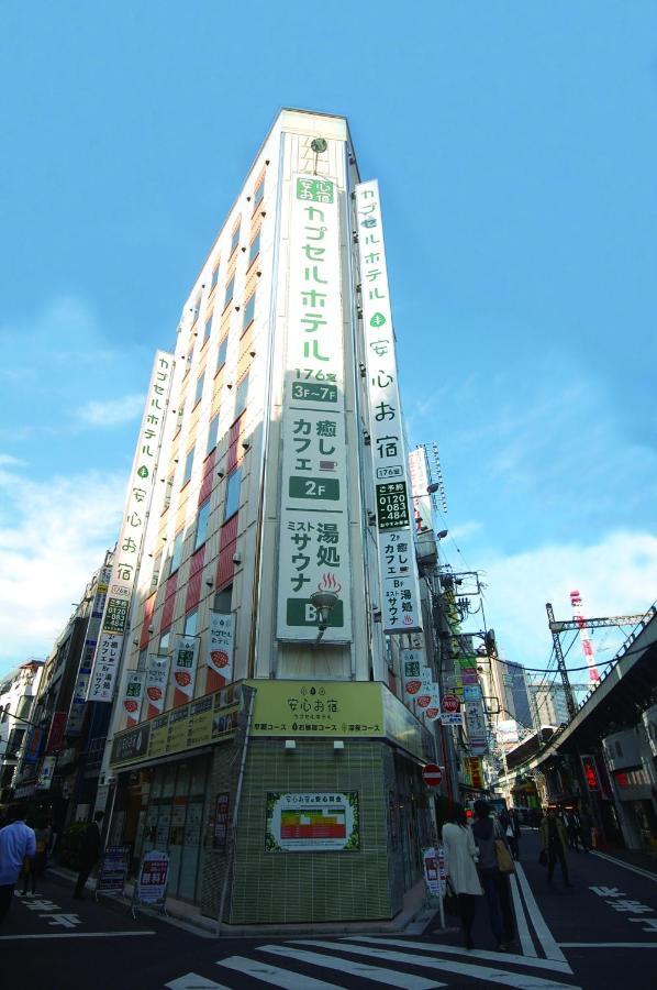 Anshin Oyado Ginza Shinbashi Station-For Men Hotel Tokyo Ngoại thất bức ảnh